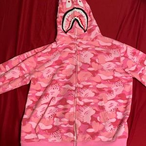 Bape Camo Shark Full Zip Up